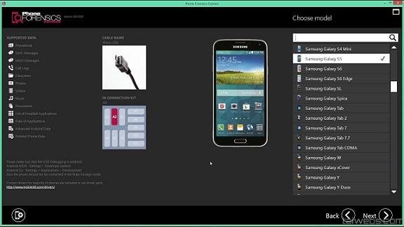 MOBILedit Forensic Express